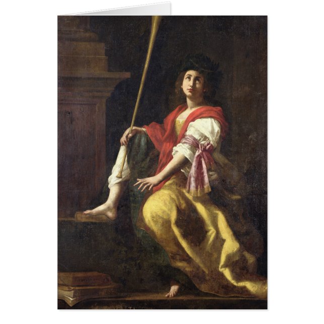 Clio, Muse of History, 1624 (Voorkant)