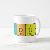Cliodhna nom de table périodique mug (Devant droit)
