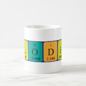 Cliodhna nom de table périodique mug (Centre)