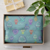 Clip Art Fish Pattern + jouw ideeën Tissuepapier (Geschenk)
