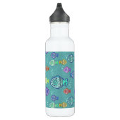 Clip Art Fish Pattern + jouw ideeën Waterfles (Rechts)