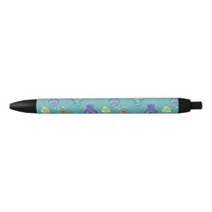 Clip Art Fish Pattern + jouw ideeën Zwarte Inkt Pen