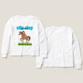 clip clop horse (Voorkant /achterkant)