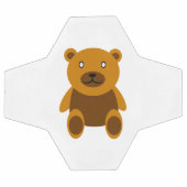 Clipart Brown de nounours (Plat)