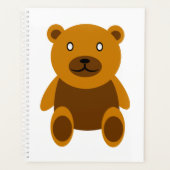 Clipart Brown de nounours (Devant)