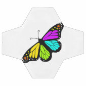Clipart coloré de papillon (Plat)