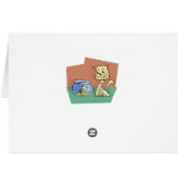 Clipart de cuvette de chat et de poissons (Dos Horizontal)