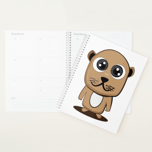 Clipart mignon de caractère (Devant avec enveloppe)