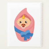Clipart nouveau-né de bébé (Dos)