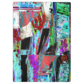 Clipboard – Neon Pulse Klembord (Achterkant)