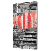 Clipboard – Red Pulse Abstract Design Klembord (Links)