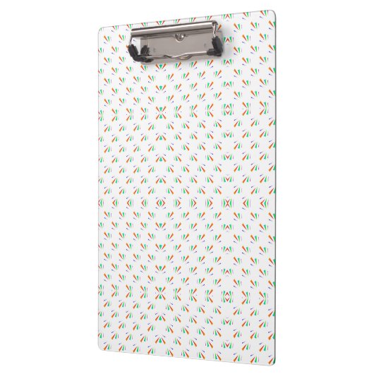 clipboard with a repeating pattern  klembord (Links)