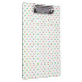clipboard with a repeating pattern klembord (Rechts)