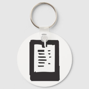 Clipbordpictogram Sleutelhanger