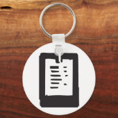 Clipbordpictogram Sleutelhanger (Voorkant)