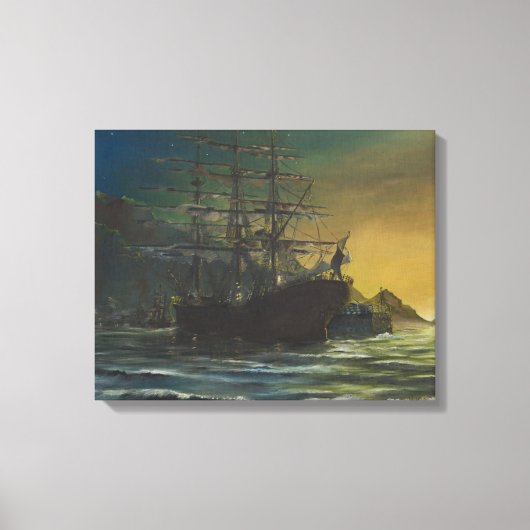 Clipper Canvas Afdruk (Voorkant)