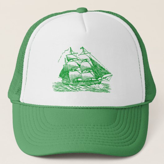 Clipper - Grass Green Trucker Pet (Voorkant)
