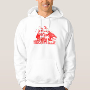 Clipper - rood hoodie