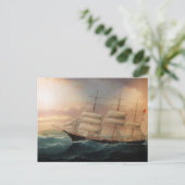 Clipper Schip Esther Roy 1898 Briefkaart (Staand voorkant)
