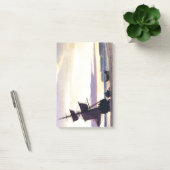 Clipper Ship Beach Sunset Bradford Post It Notes (Kantoor)