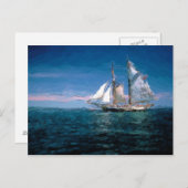 Clipper Ship Briefkaart (Voorkant / Achterkant)
