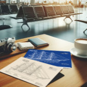 Clipper Ship Flying Cloud - Blauwdruk ABD Briefkaart