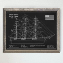 Clipper Ship Flying Cloud - Blauwdruk PDF