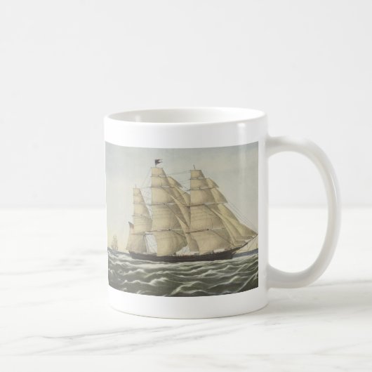 Clipper Ship, Flying Cloud Koffiemok (Rechts)