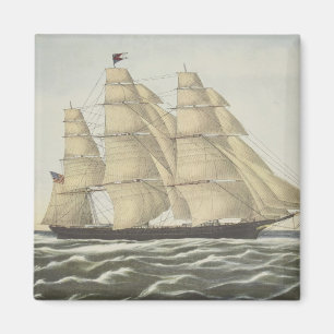 Clipper Ship, Flying Cloud Magneet