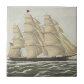 Clipper Ship, Flying Cloud Tegeltje (Voorkant)
