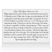 Clipper Ship in New York Harbour 1890 (Intérieur Horizontal (Haut))