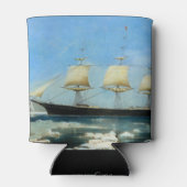 Clipper Ship Rode jas 1854 Blikjeskoeler (Achterkant)