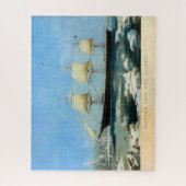 Clipper Ship Rode jas 1854 Legpuzzel (Verticaal)