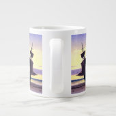 Clipper Ship Sunset Light Bradford Marine Art Mug (Dos)
