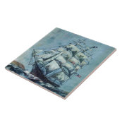 Clipper Ship Western Shore Tegeltje (Zijkant)