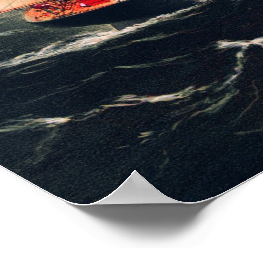 Clipper verscheept drie broers schilderen Poster (Hoek)