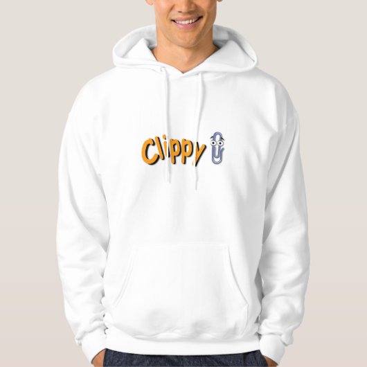 Clippy Logo - Hoodie (Voorkant)