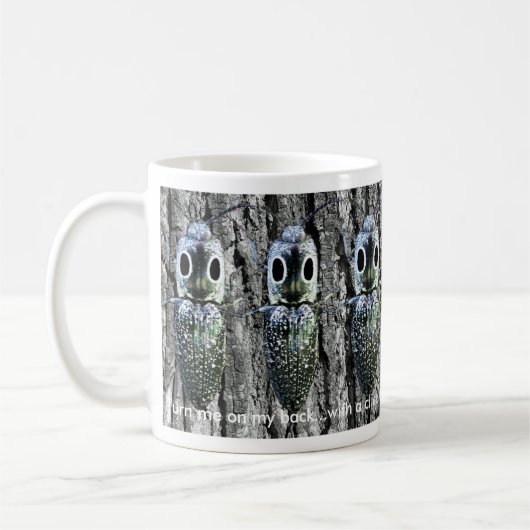 Cliquez sur Beetle Haiku Mug (Gauche)