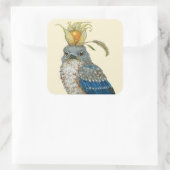 Clive the Eastern bluebird chick stickers (Sac)