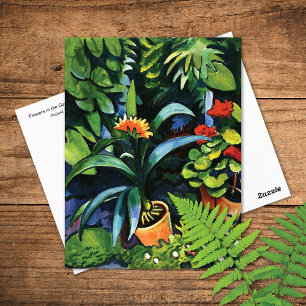 Clivia en Geraniums August Macke Briefkaart