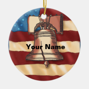 cloche de la liberté ornement