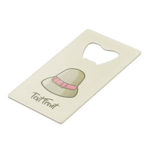 Cloche Pet Yellow Kredietkaart Flessenopener