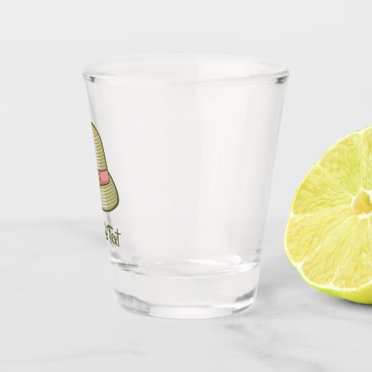 Cloche Pet Yellow Shot Glas (Rechts)