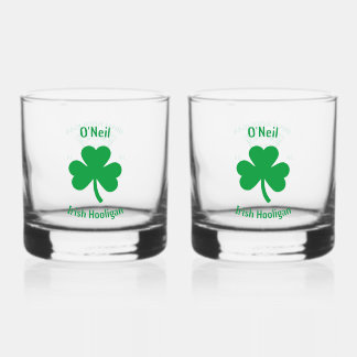 Clocher irlandais en verre à whisky