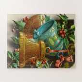 Cloches de cru de puzzle de Noël (Horizontal)