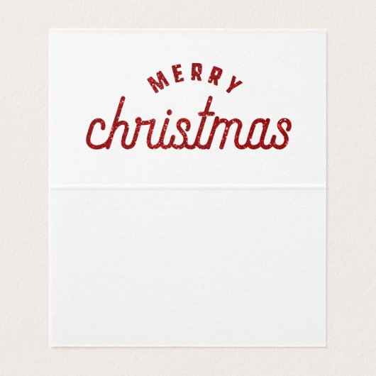 Cloches de Noël scintillantes (Inside Unfolded)