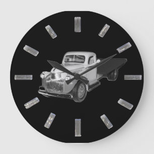 Clock, 1941 - 1942 Chevrolet Truck, Chev, Chevy Grote Klok