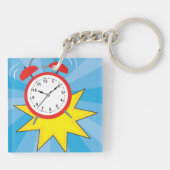 Clock Alarming Sleutelhanger (Achterkant)