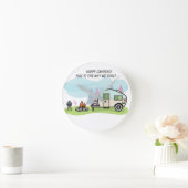 CLOCK CAMPERS CAMPGROUND CORATION RONDE KLOK (Huis)