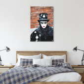 Clock Carnival Costume, Venice Canvas Afdruk (Insitu (Slaapkamer))